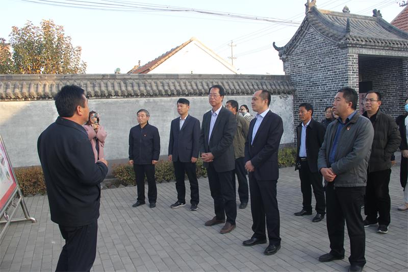 组织人事处党支部赴广饶县开展主题党日活动 